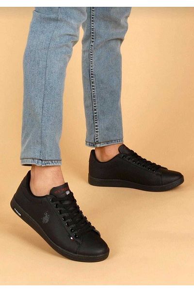 U.S. Polo Assn. U.S. Polo Assn. Franco 3 Fx Black Sports Shoes