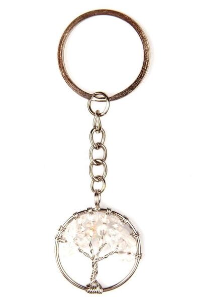 bedahşan Breloc din piatră naturală cuarț cristal