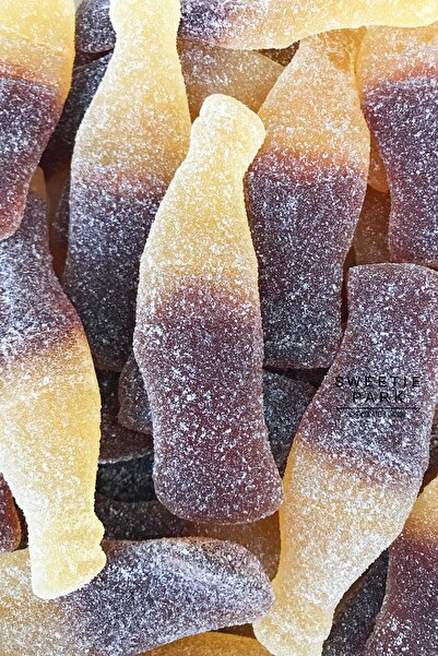 Haribo Şekerli Süper Dev Cola Kola Şişesi Jelly Yumuşak Şekerleme Jelibon 100 Gr