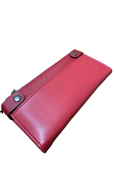 Carlino Zippered Wallet with Snap Closure Women308200