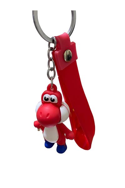 Elif Wish Dinosaur Figured Silicone Keychain