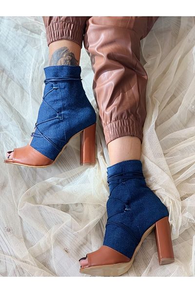 irmona Tocuri de vară Happy Denim Tan String