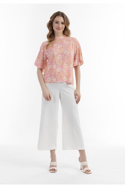 USHA Bluse - Rosa - Regular Fit