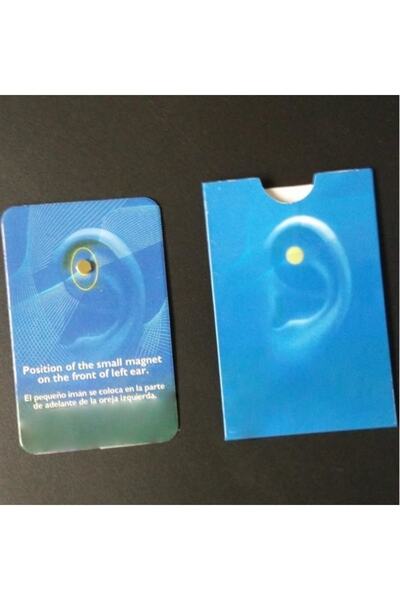 Market66 Mıknatıslı Manyetik Küpe Iki Parça Alışkanlık Bıraktırma Küpesi