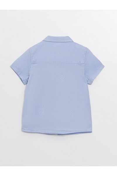 LC Waikiki Set de 2 cămașă și papion cu mânecă scurtă cu broderie