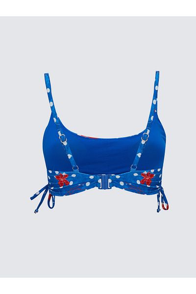 LC Waikiki Γυναικείο μπικίνι με στάμπα U-Neck