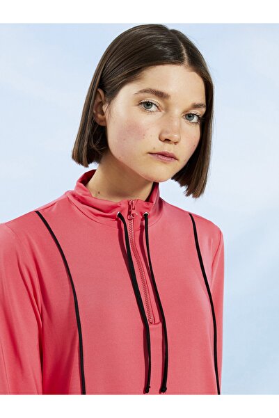 LC Waikiki Γυναικείο μαγιό Hijab με ψηλό γιακά μονό μακρυμάνικο