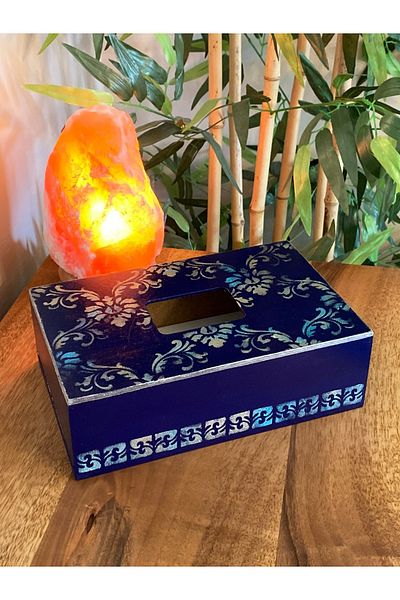 Fun Life Handmade Wooden Tissue Box