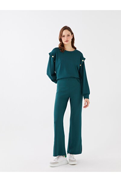 LC Waikiki Beli Lastikli Düz Kadın Eşofman Altı