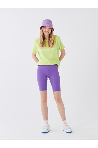 LC Waikiki Γυναικείο αθλητικό κολάν με ελαστική μέση μονόχρωμη