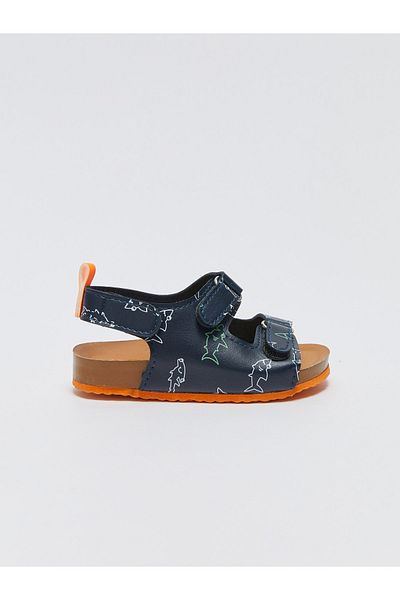 LC Waikiki Sandale cu velcro imprimate pentru bebeluși