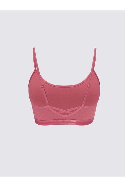 LC Waikiki Einfarbiges Bustier ohne Bügel mit Polsterung