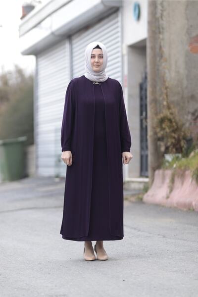 Zey&Ka Butik فستان سهرة شيفون مطوي