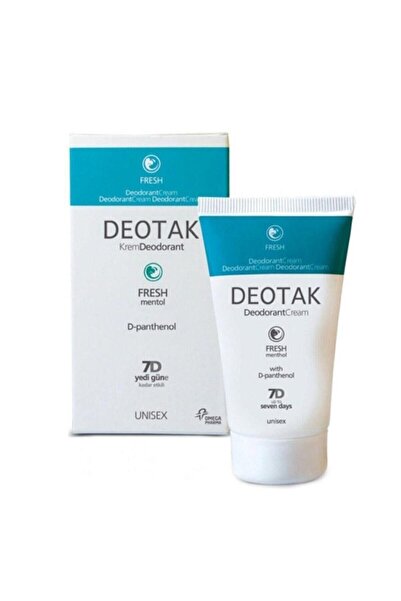 Deotak Krem Deodorant Fresh 35 Ml Koltuk Altı Kremi