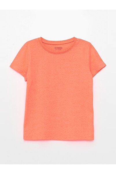 LC Waikiki Κορίτσι - Crew Neck Basic κοντομάνικο T-shirt