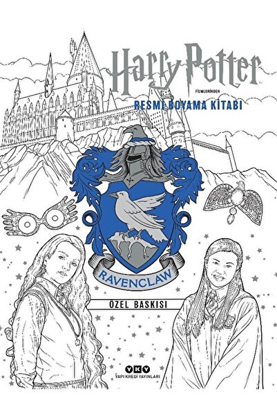 Yapı Kredi Yayınları Harry Potter Filmlerinden Resmi Boyama Kitabı - Ravencla...