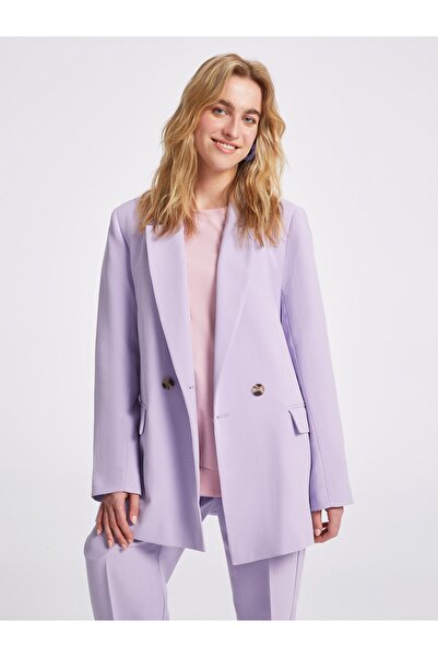 LC Waikiki Μακρυμάνικο ίσιο γυναικείο σακάκι