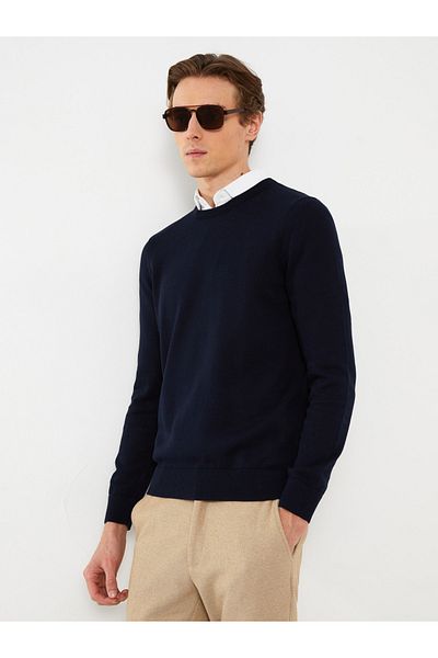 LC Waikiki Strickpullover für Herren – Langarm, Rundhalsausschnitt