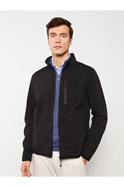 LC Waikiki Herrenmantel in Standardform mit Stehkragen