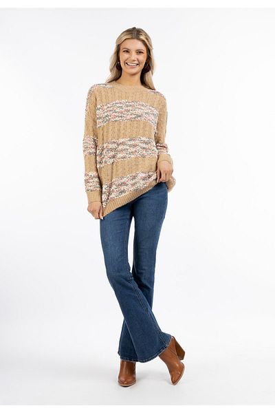 USHA FESTIVAL knit sweater rakata