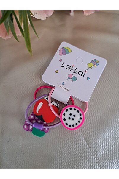 zeynep Meyveli Lastik Toka Seti 1 Adet