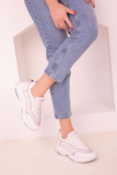SOHO Women's White Sneakers 17983