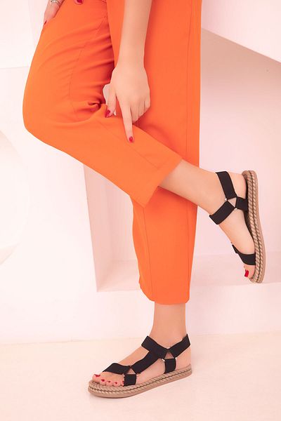 SOHO Women's Black Sandals 17948