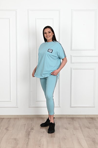 Koza Butik Γυναικείο καλσόν μεγάλου μεγέθους Σετ 3697-23