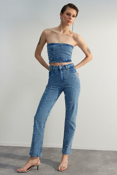 Trendyol Collection Jeans - Blau - Bootcut