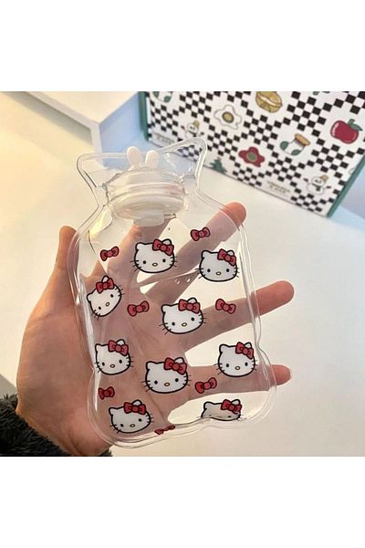 Sukugift كيس ماء ساخن حجم صغير من كيتي