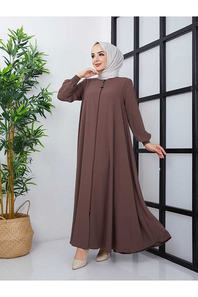 SARİAL GİYİM Новият сезон Mevlana Abaya ръкави Специални еластични летни хиджаби