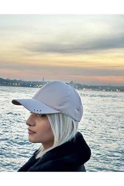 Eke 3 Ring Piercing Stone Color Hat 0031