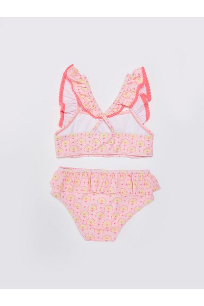 LC Waikiki Σετ μπικίνι για μωρά Lcw Baby Printed Baby Girl
