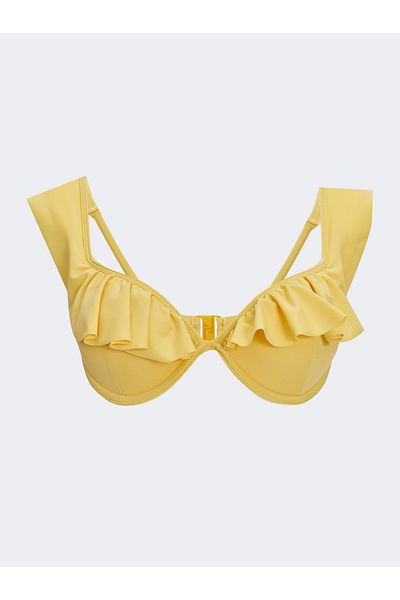 LC Waikiki Lcw Dream Ruffle Λεπτομερές γυναικείο μπικίνι τοπ