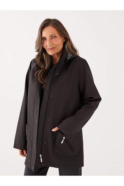 LC Waikiki Hooded Straight Long Sleeve Women's Coat