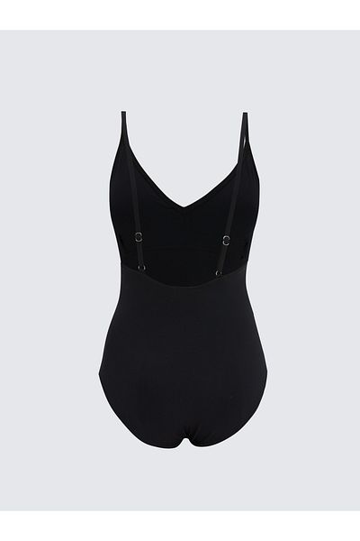 LC Waikiki V-Ausschnitt Damen Badeanzug