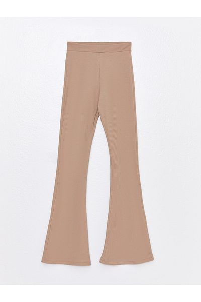 LC Waikiki Elastic Waist Spanish Leg Women's Trousers
