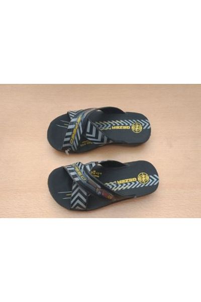 GEZER Boy's Black Slippers