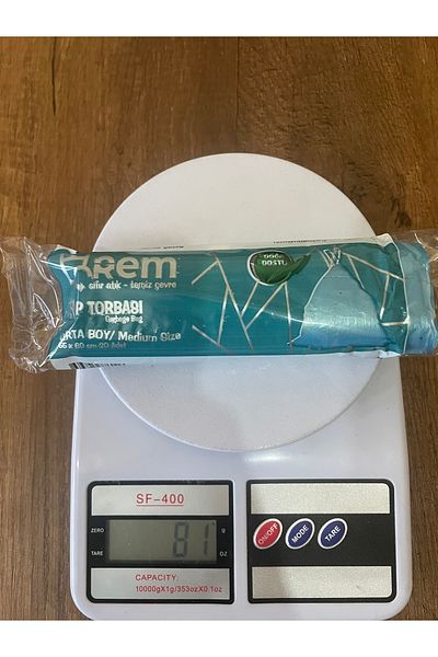 Rem رول اكياس نفايات 50 رول مقاس وسط 55×60 ازرق 1000حبة