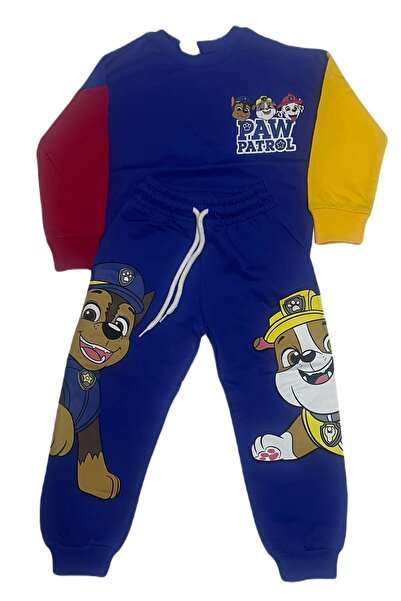 Runkli Adams Paw Patrol Çocuk Eşofman Takım