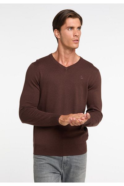 Dreimaster Feinstrick Classic Basic Pullover Marke