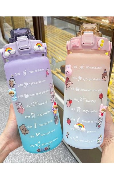 Comprox 3d Sticker 4-Piece Water Bottle Adhesive Sticker