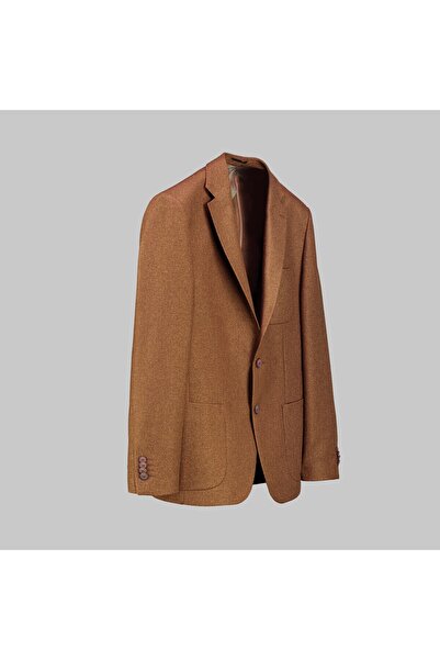 Sarar Interview Maytto Slim Fit Woven Sports Copper Jacket