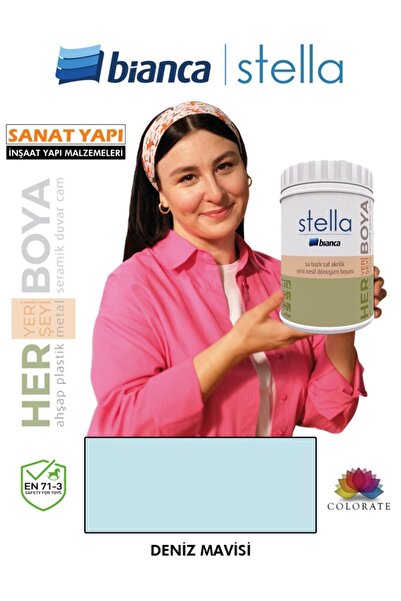 Bianca Stella Su Bazlı Akrilik Boya 1Lt