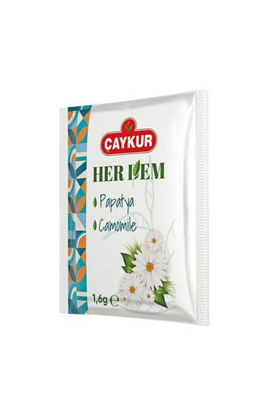 Çaykur Herdem Chamomile Tea Filtered Bag 16 Gr * 100 Pieces