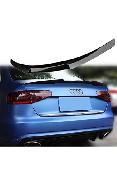 Genel Markalar Audi A4 2013 2016 Yarasa Spoyler, Parlak Siyah Boyalı, Abs Pla...