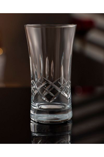 DECOSTYLE Larus Handcrafted Decorated Soft Drink Glass 300cc