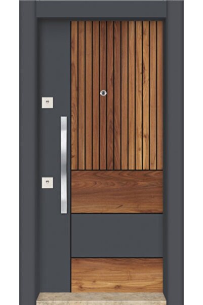MONO ÇELİK KAPI SİSTEMLERİ Daire Giriş Kapısı, Çelik Kapı, Mn-1108 Sağ