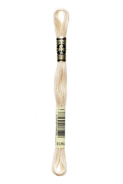 Dmc Muline Hand Embroidery Floss 8 M-Ecru