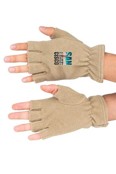 herotasarım San Francisco - Polar Bll3696 Cutout Gloves Σετ 2 γιακά λαιμού